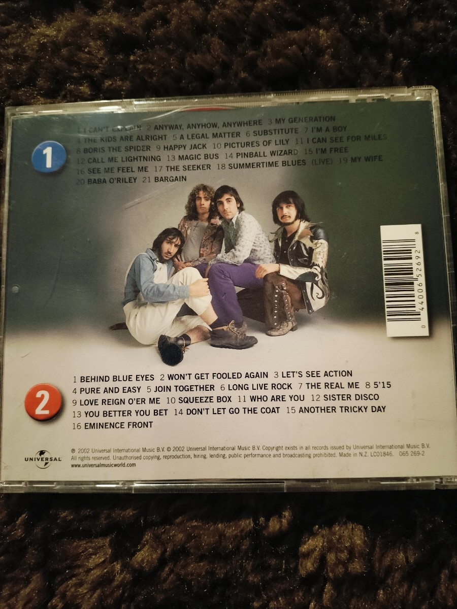 CD THE WHO THE ULTIMATE COLLECTION_画像2