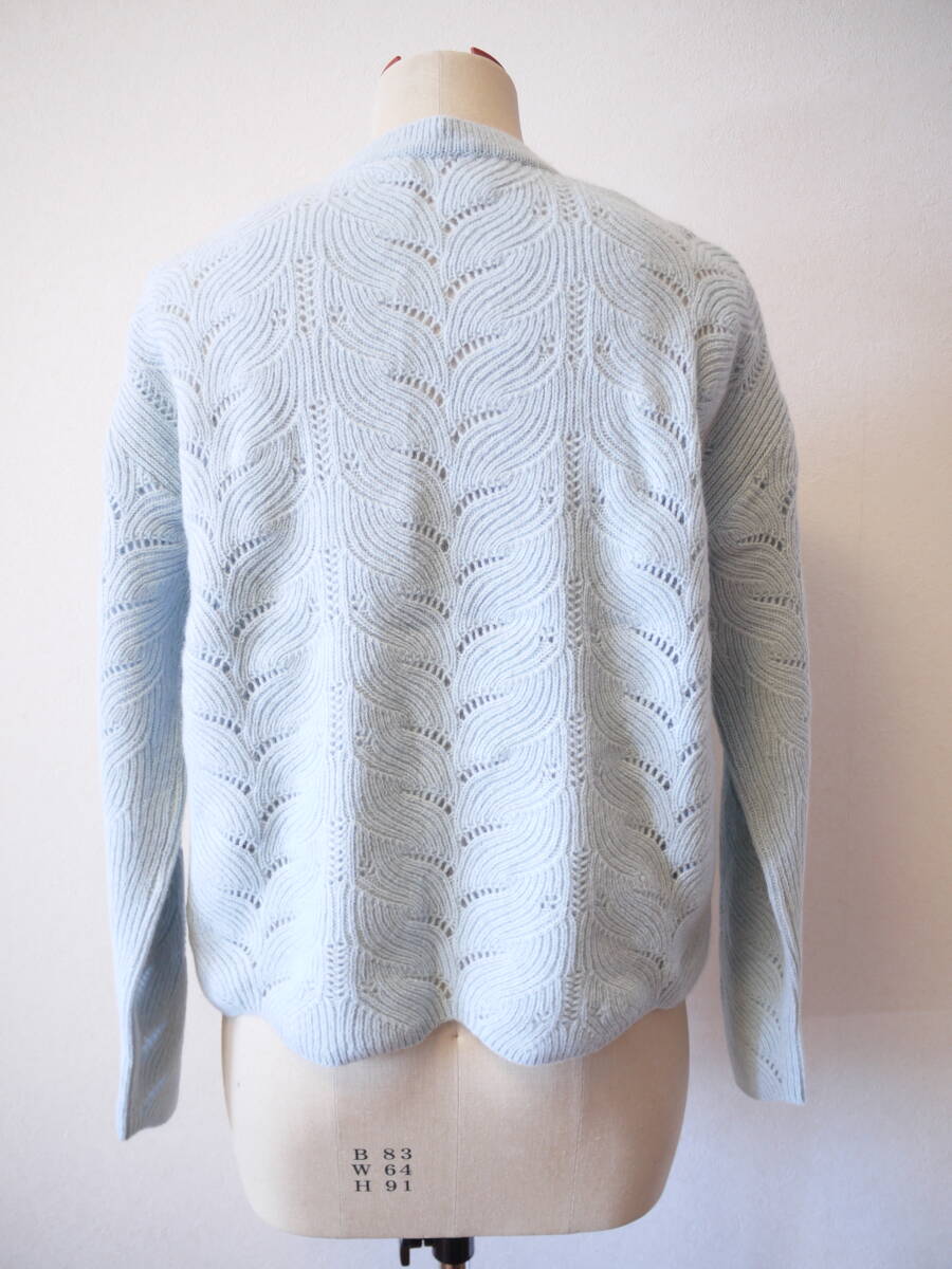 SWINSWING スウィンスウィング プルオーバーニット ブルー 40 未使用_画像5