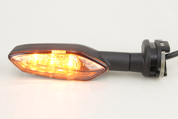 送料格安 MT-10純正タイプ スモークLEDウインカー左右セット MT-09Tracer MT-07 MT-25 MT-3 トレーサー YAMAHA ヤマハ