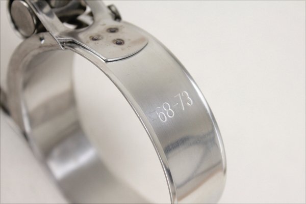 送料格安 マフラーバンド68mm-73mm YZF-R1 YZF-R6 YZF-R25 XJR1300 FZR1000 FZ400 FZR250R FZ-1フェザー サイレンサー69mm70mm71mm72mm