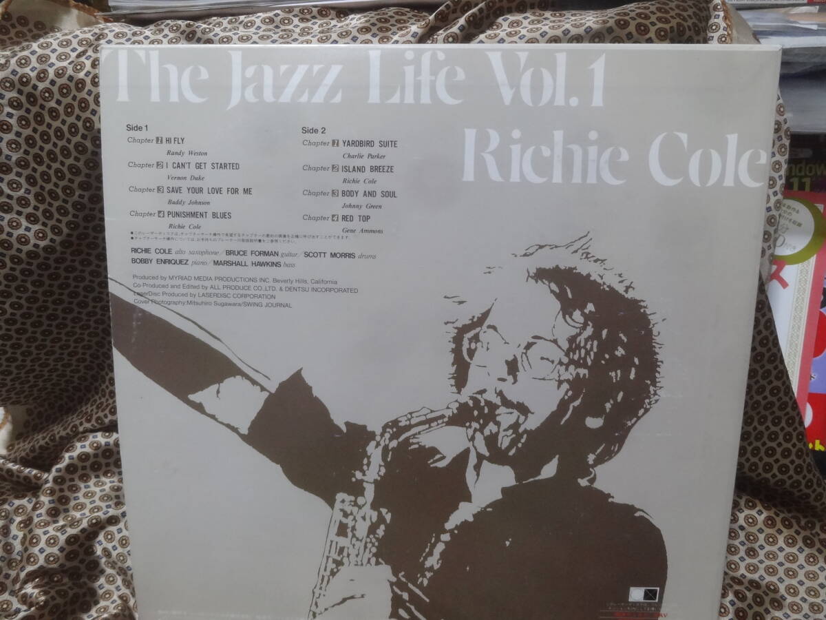 ◆リッチー?コールRICHIE COLE/The JazzLife Vol.1　中古レーザーディスク