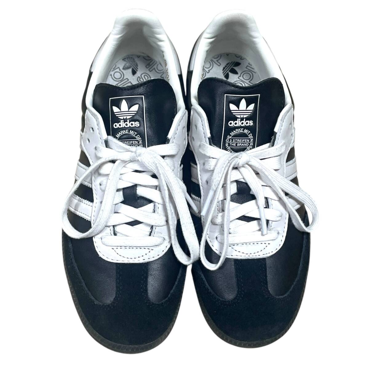 ◆中古品◆Adidas Originals アディダス スニーカー Samba OG サンバ JP528 75周年記念 スエードアッパー ブラック系 26cm メンズ X85484NC