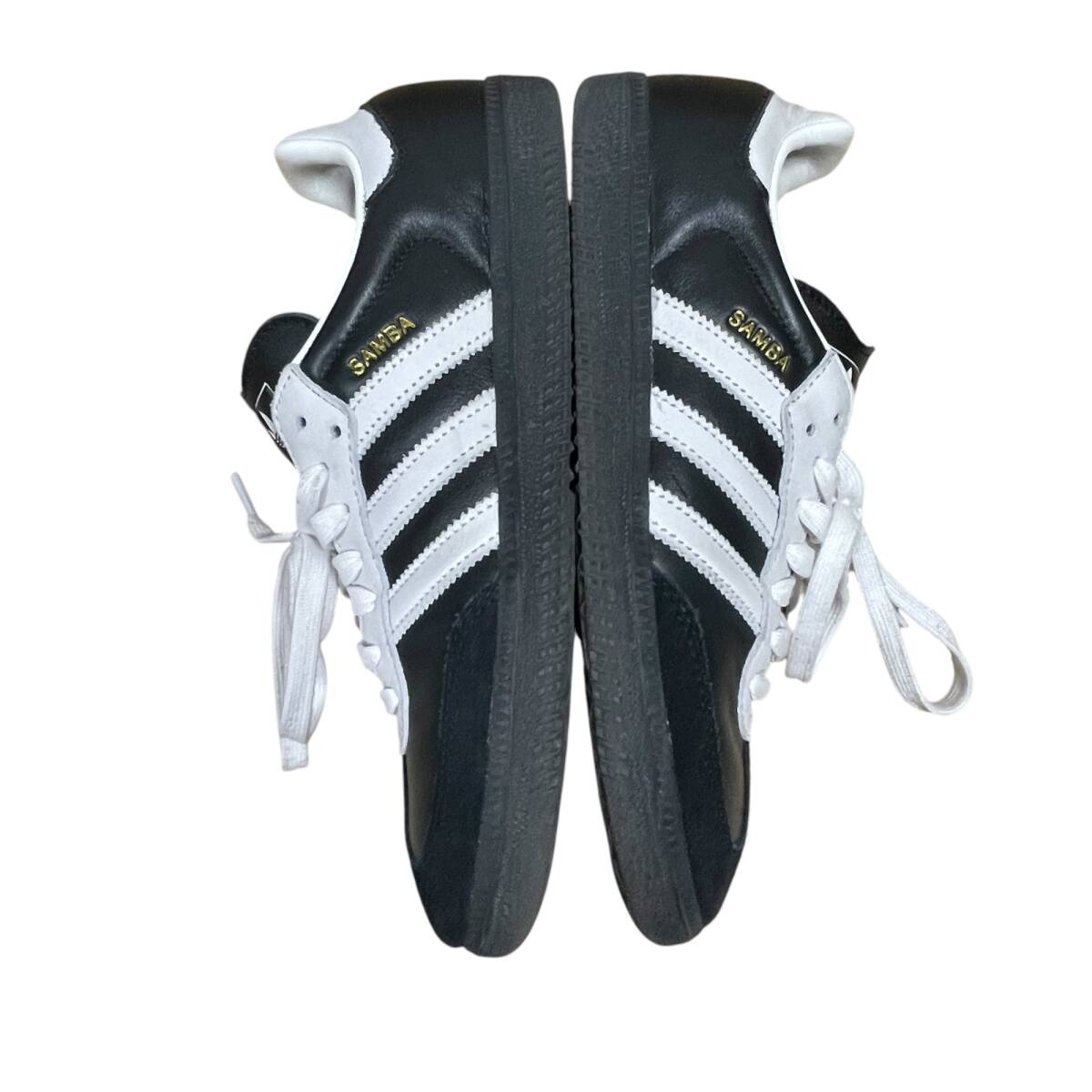 ◆中古品◆Adidas Originals アディダス スニーカー Samba OG サンバ JP528 75周年記念 スエードアッパー ブラック系 26cm メンズ X85484NC