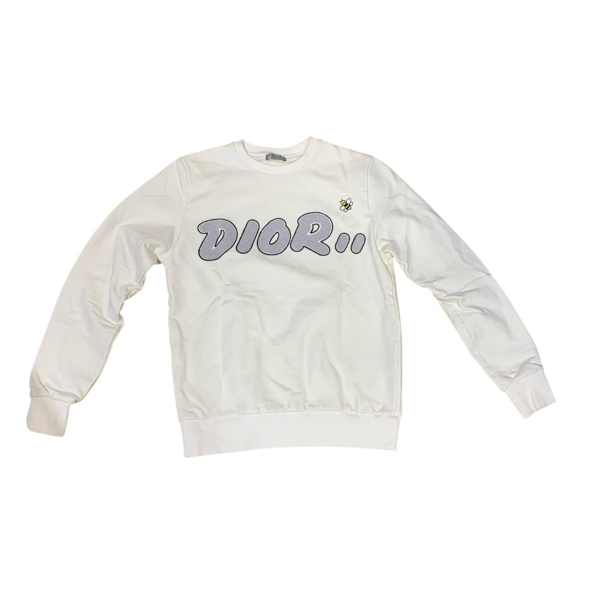 * б/у товар *DIOR KAWS Dior × Kaws хлопок тренировочный XS мужской белый 923J620W1242 белый футболка Q85007NB