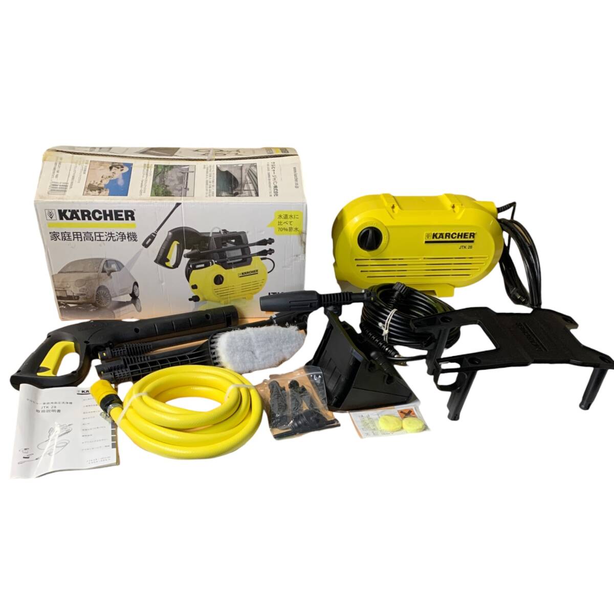 未使用品 ケルヒャー 家庭用高圧洗浄機 JTK28
