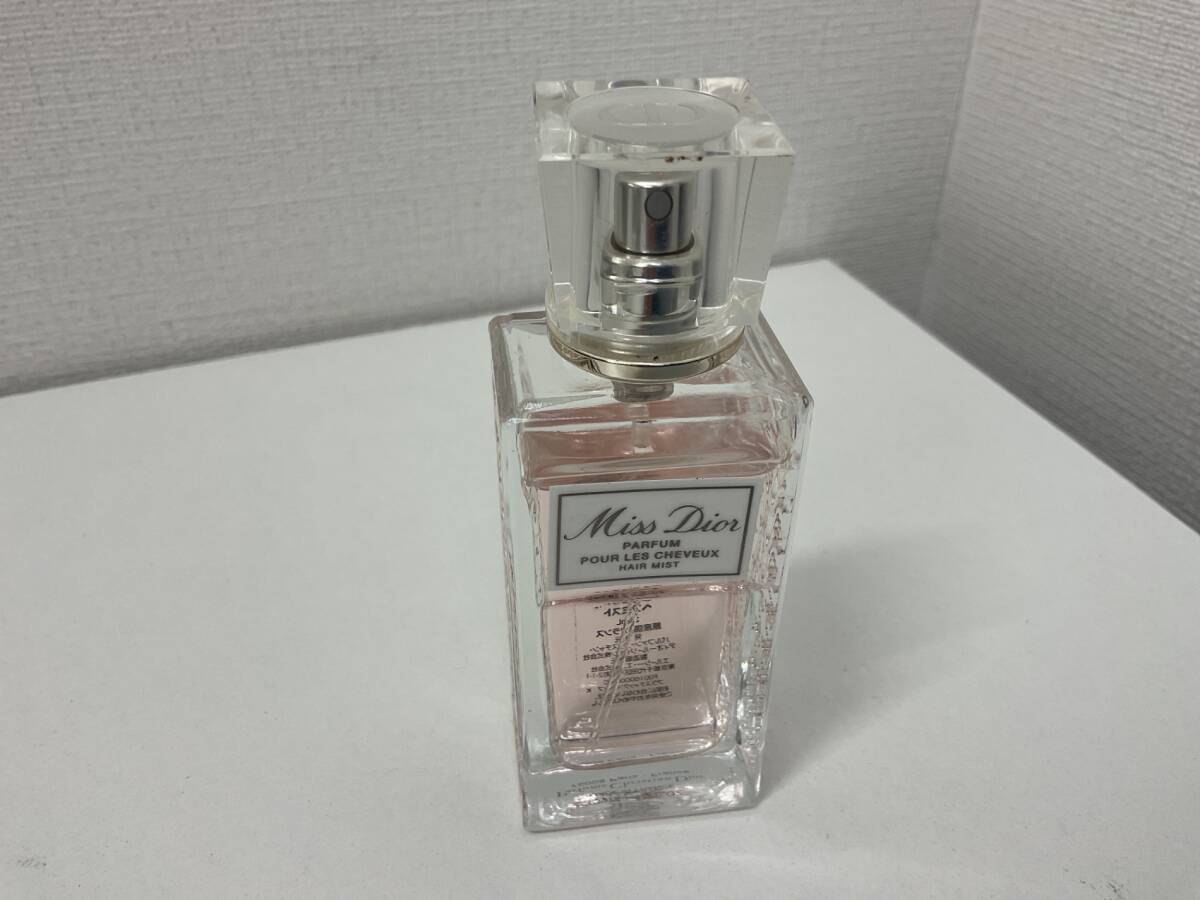 ※殘量9割※ ChristianDior ミスディオール Miss Dior パルファム ヘアーミスト スプレー30ml　IYHK1333