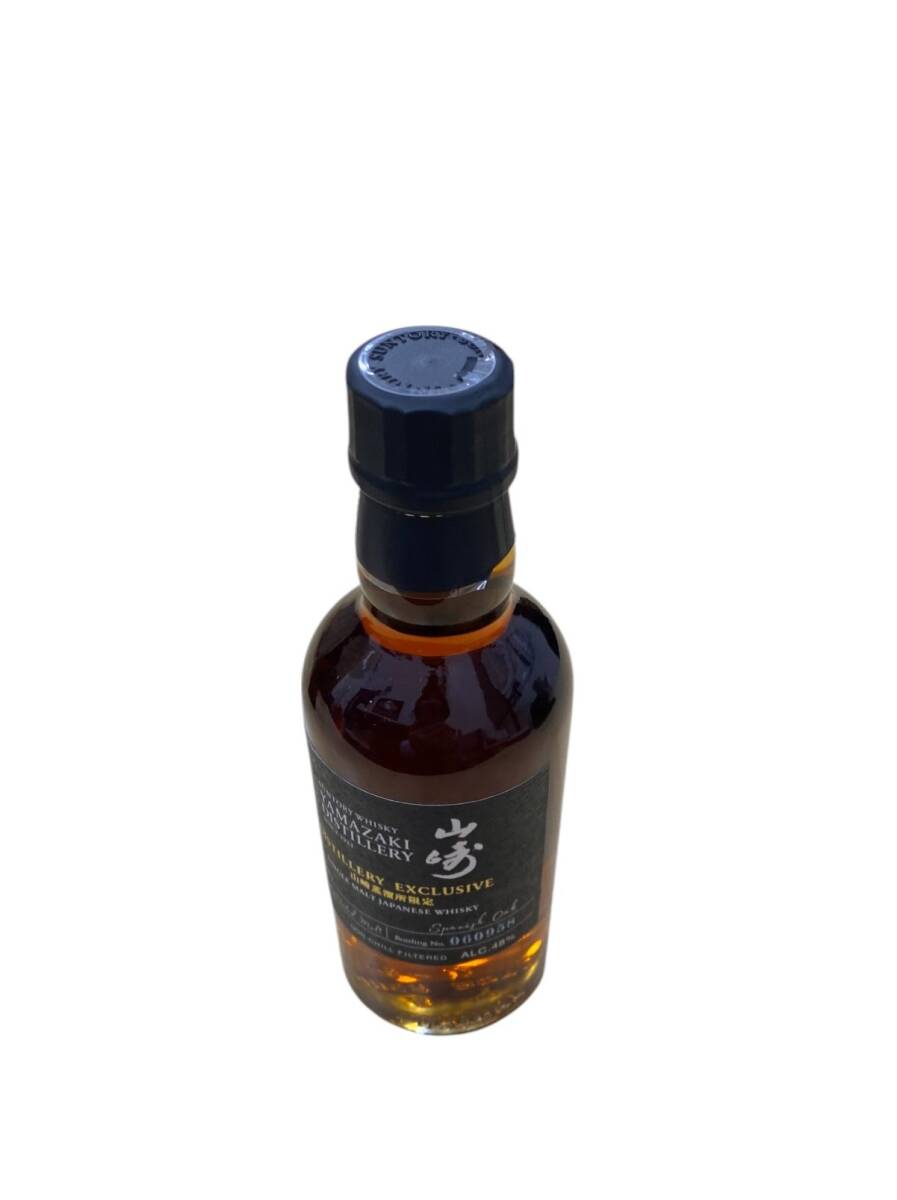 山崎 蒸留所限定 180ml ウィスキー 48% 箱付き 未開栓 山崎 蒸留所限定 180ml ウィスキー 48% 箱付き 未開栓