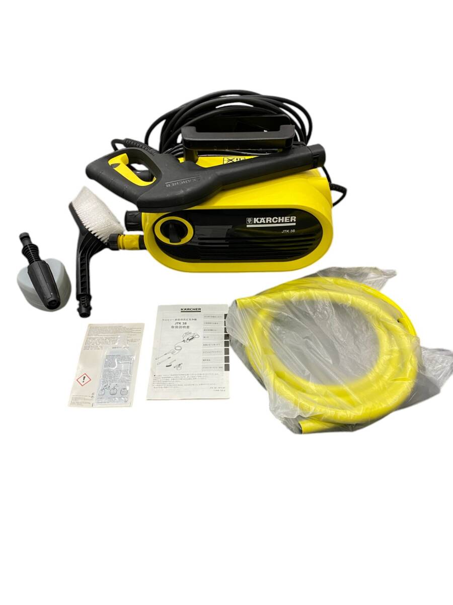 未使用品　 KARCHER ケルヒャー　高圧洗浄機　JTK38　24め427 未使用品 KARCHER ケルヒャー高圧洗浄機JTK3824め427
