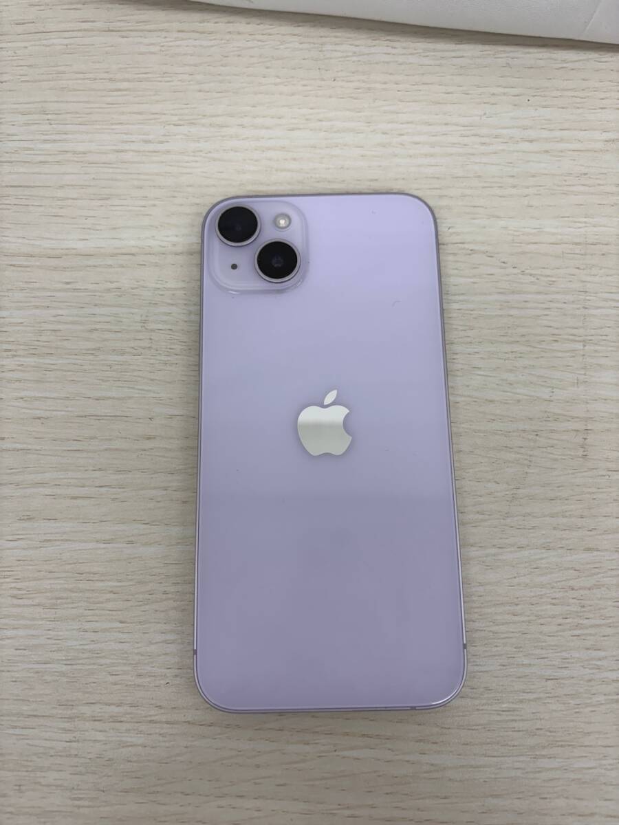 中古品】初期化済 iPhone 14 Plus 128GB MQ4A3J/A 利用制限判定