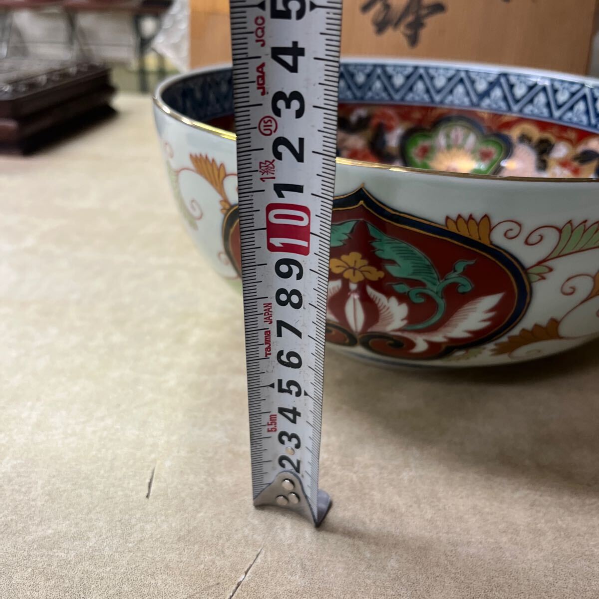 戸03 美品 古伊万里◇菓子鉢/極錦金彩古伊万里/日肥其泉/伊万里 戸03 美品 古伊万里◇菓子鉢/極錦金彩古伊万里/日肥其泉/伊万里