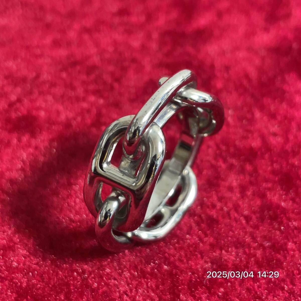 HERMES エルメス ルカデ シェーヌダンクル スカーフ リング HERMES エルメス ルカデ シェーヌダンクル スカーフ リング