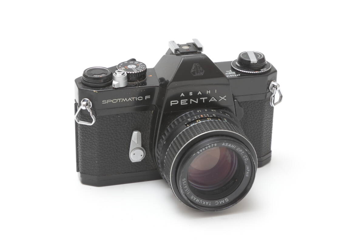 PENTAX ペンタックス SPOTMATIC SP F 50mm f1.4 ブラックボデイ PENTAX ペンタックス SPOTMATIC SP F 50mm f1.4 ブラックボデイ