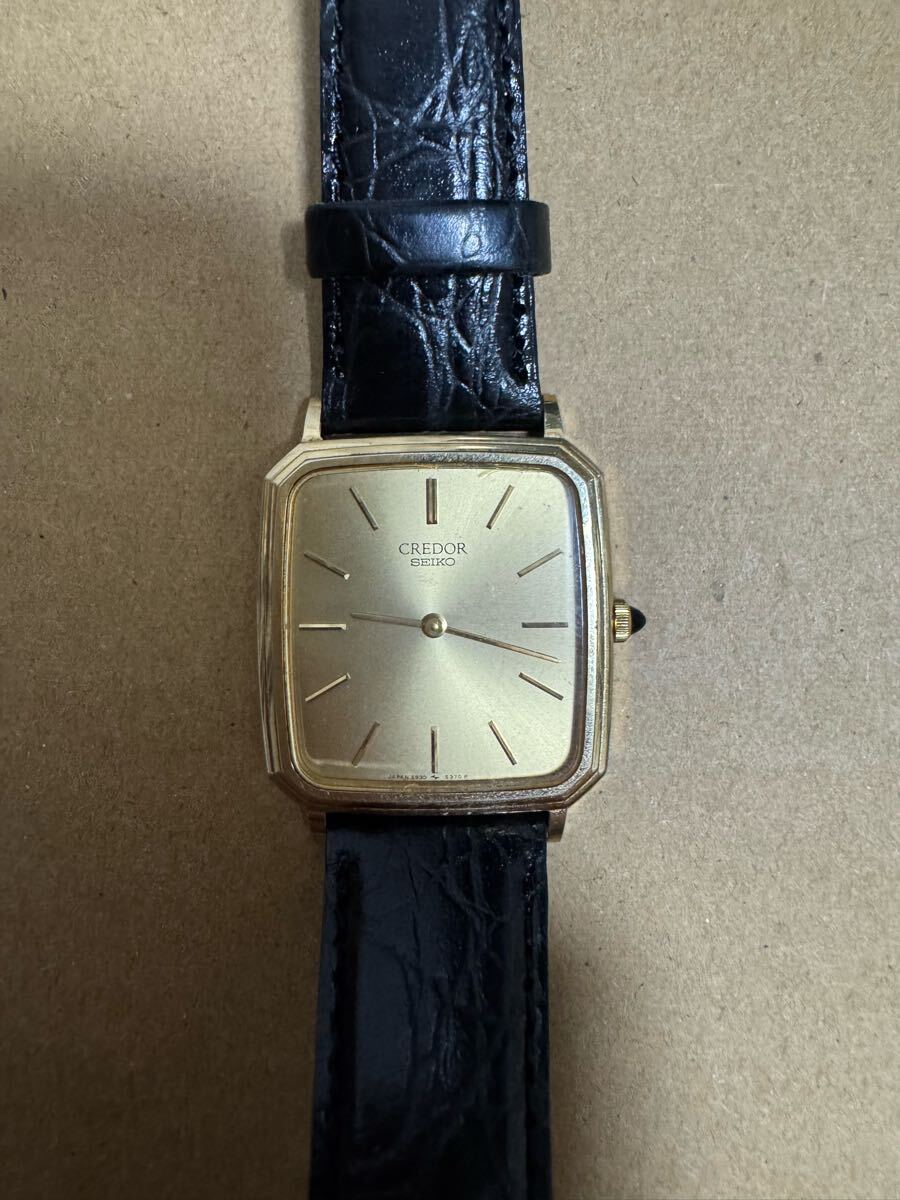 美品・14K】SEIKO セイコー クレドール 5930-5350 クォーツ 動作 美品・14K】SEIKO セイコー クレドール 5930-5350 クォーツ 動作