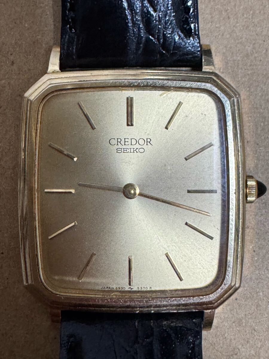 美品・14K】SEIKO セイコー クレドール 5930-5350 クォーツ 動作 美品・14K】SEIKO セイコー クレドール 5930-5350 クォーツ 動作
