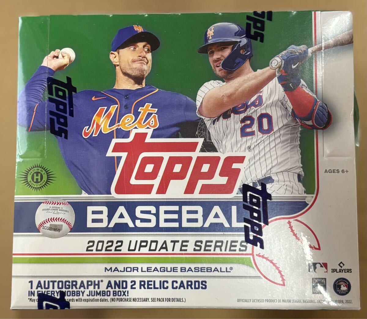 2022 Topps Update Series Jumbo Hobby Box Sealed(1 Auto 2 2022 Topps Update Series Jumbo Hobby Box Sealed(1 Auto 2
