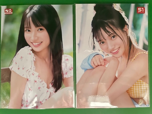 ☆榊原 萌 L版寫(xiě)真2枚セット①☆