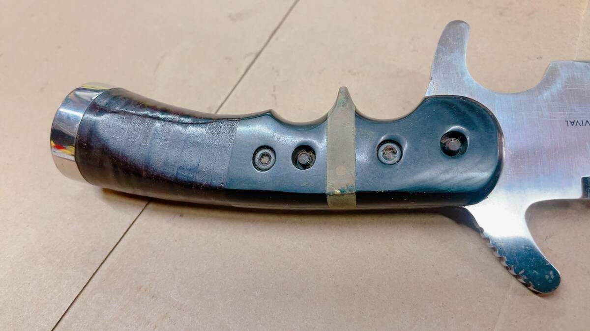USED◇ヴィンテージ ナイフ!◇柘植 TSUGE ◇アタックサバイバル USED◇ヴィンテージ ナイフ!◇柘植 TSUGE ◇アタックサバイバル