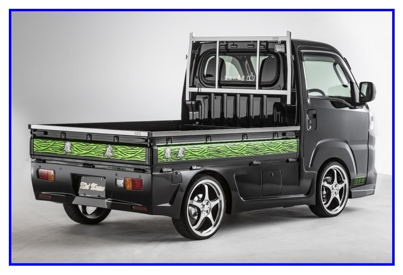 *Kei Zone.. обвес 3 пункт KIT( спойлер "губа" / боковая панель / задний бампер ) Sambar Truck S510J(R3/12~)