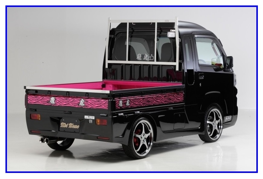 *Kei Zone.. обвес 3 пункт KIT( спойлер "губа" / боковая панель / задний бампер ) солнечный burglar ndo кабина S500J(~R3/12)