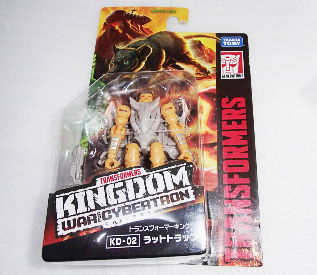 ★トランスフォーマー キングダム 【KD-02 ラットトラップ】未開封新品★ ビーストウォーズ