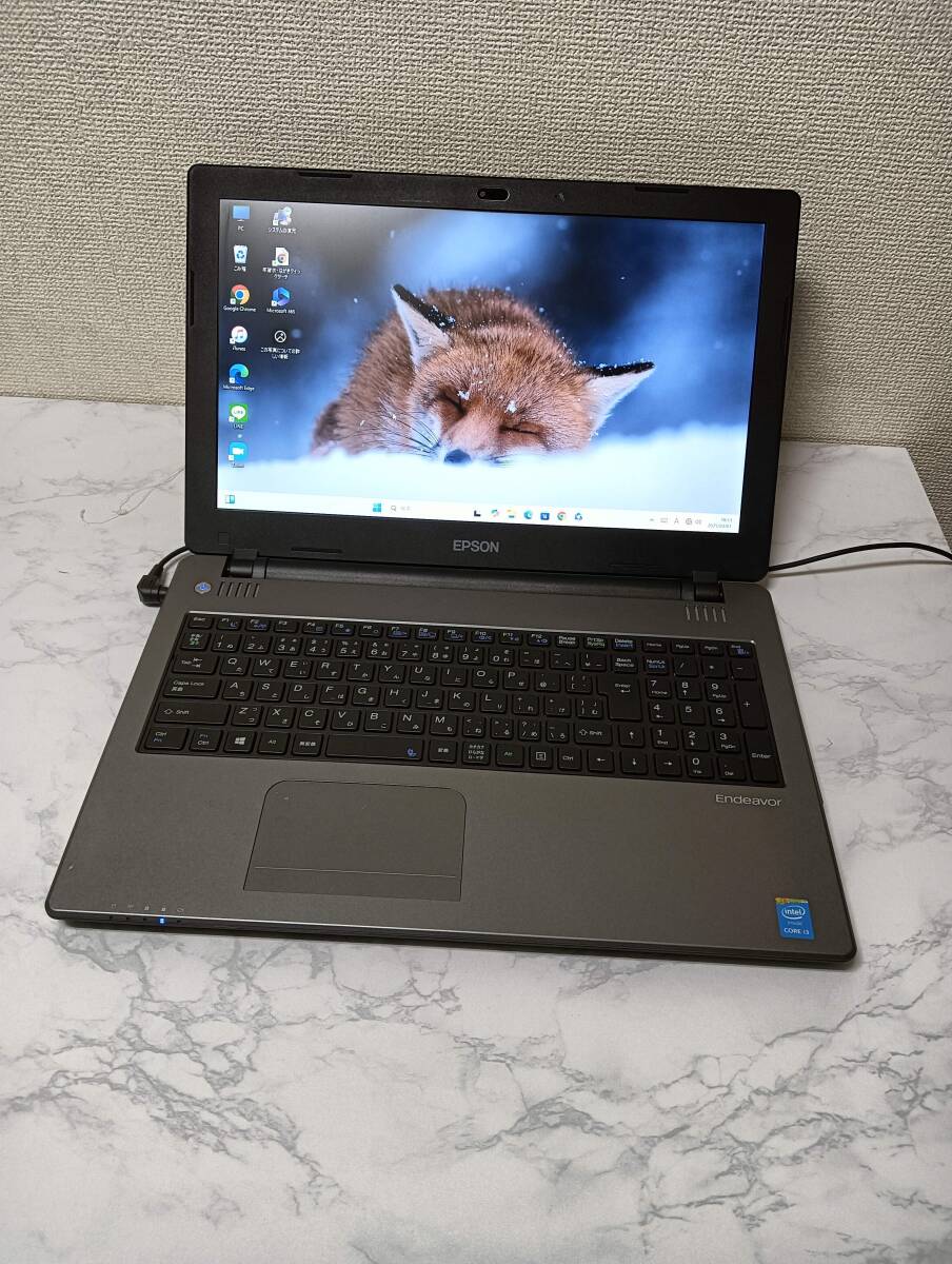 美品 高性能4世代i3！500GB メモリ8GB★NJ3900E Core i3-4100M Webカメラ Win11 MS Office 中古品 ノートパソコン