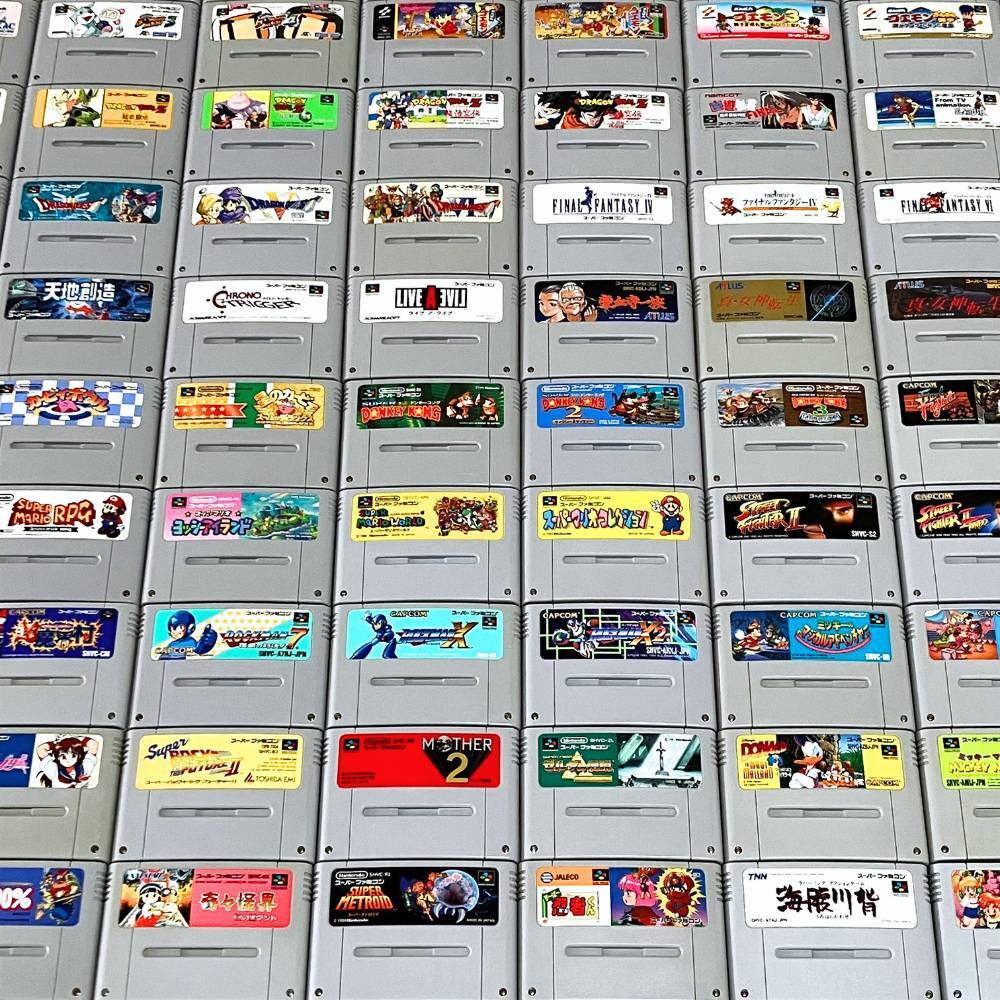 コレクター引退 美品】 スーパーファミコン SFC ソフト 158本 コレクター引退 美品】 スーパーファミコン SFC ソフト 158本