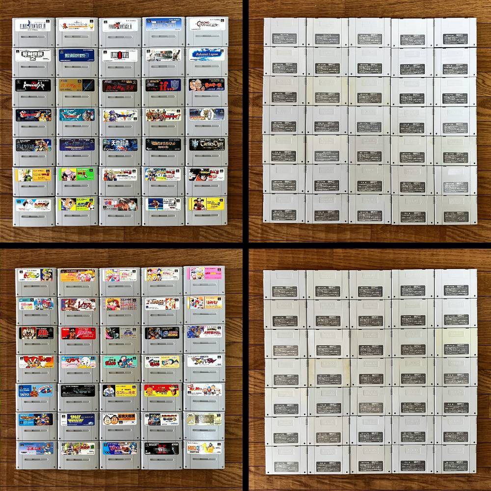 コレクター引退 美品】 スーパーファミコン SFC ソフト 158本 コレクター引退 美品】 スーパーファミコン SFC ソフト 158本
