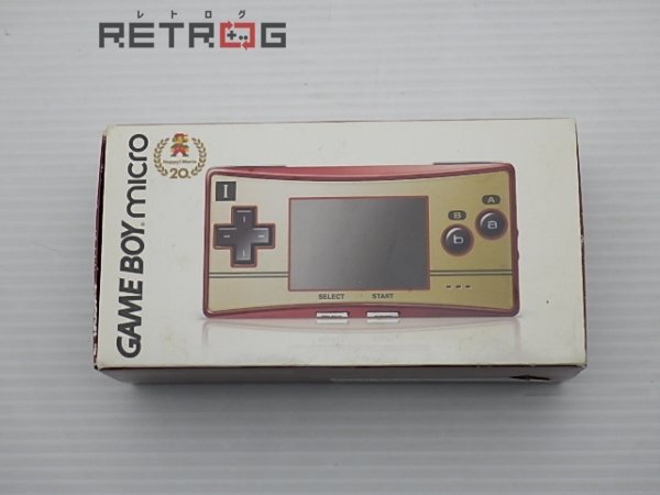 ゲームボーイミクロ本体 ハッピーマリオ20th ファミコンVer(OXY ゲームボーイミクロ本体 ハッピーマリオ20th ファミコンVer(OXY