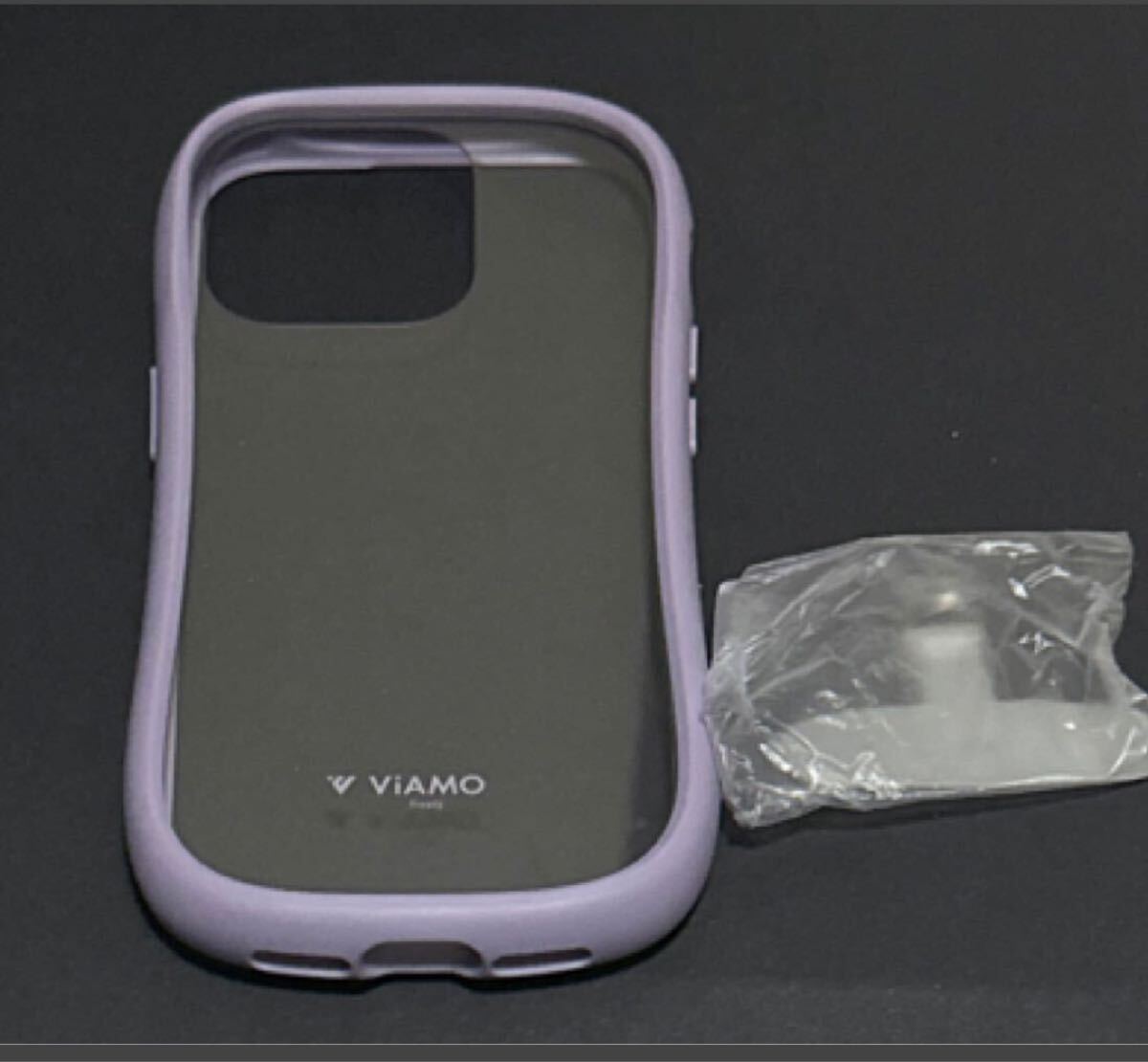 e-481 ルプラス(Leplus) iPhone 15 Pro 耐傷・耐衝撃ハイブリッドケース 「ViAMO freely」 ラベンダー TPU ガラス 保護 シェルカバー 
