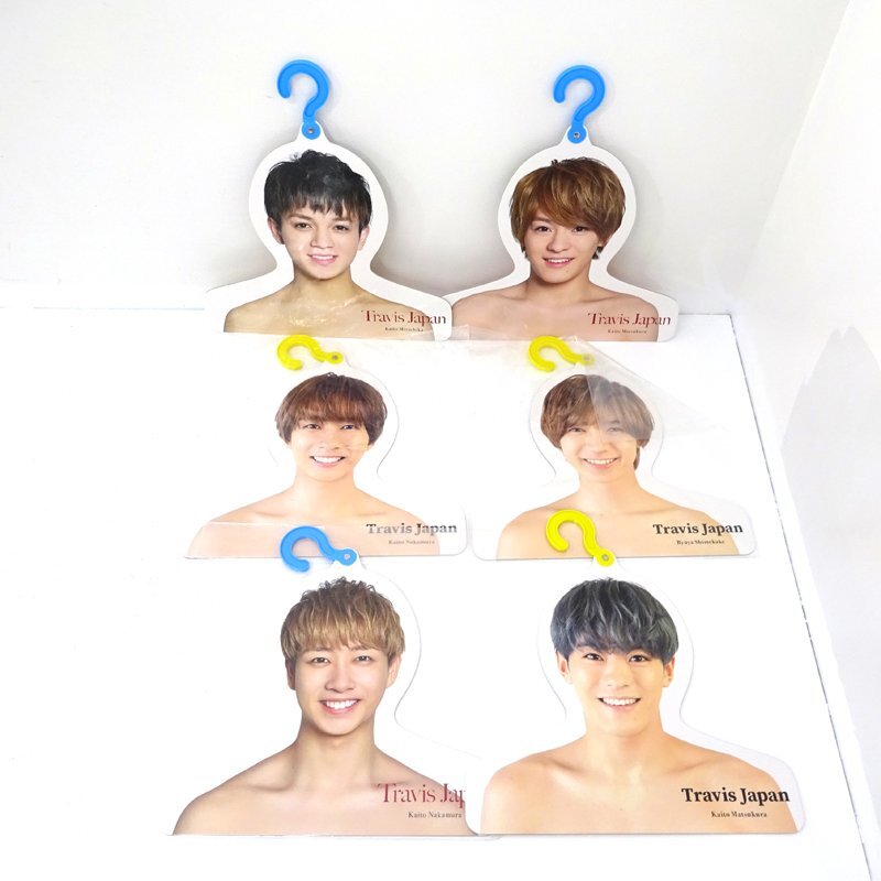 TravisJapan 松田元太 グッズ うちわ アクスタ ハンガー ペン