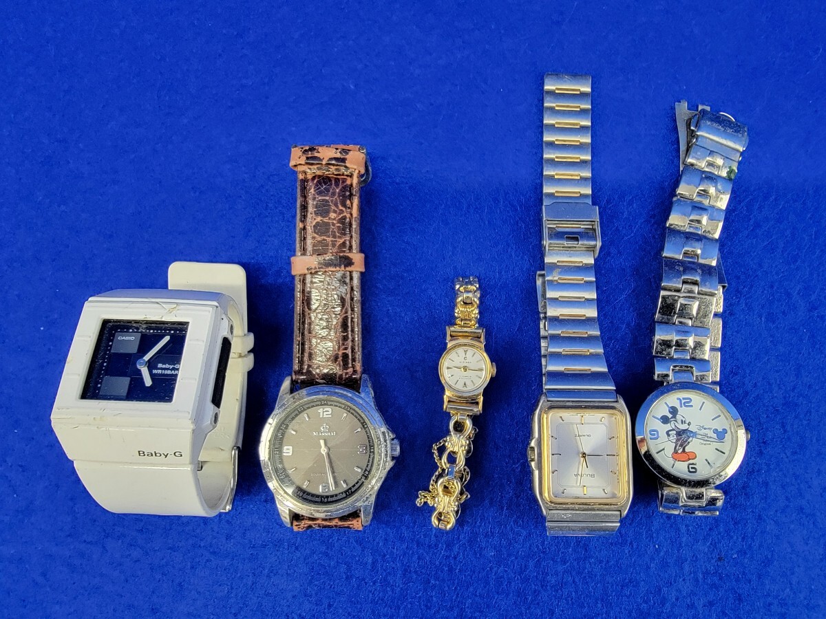 79 ジャンク品 部品取り CASIO Baby-G MARSHAL CITIZEN BULOVA