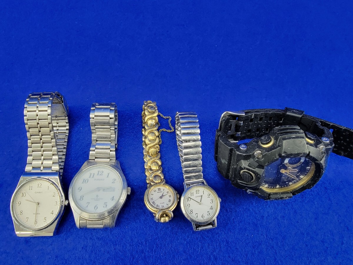 開店祝い 80 ジャンク品 部品取り CASIO RAYARD SEIKO CITIZEN T-SPORTS 時計