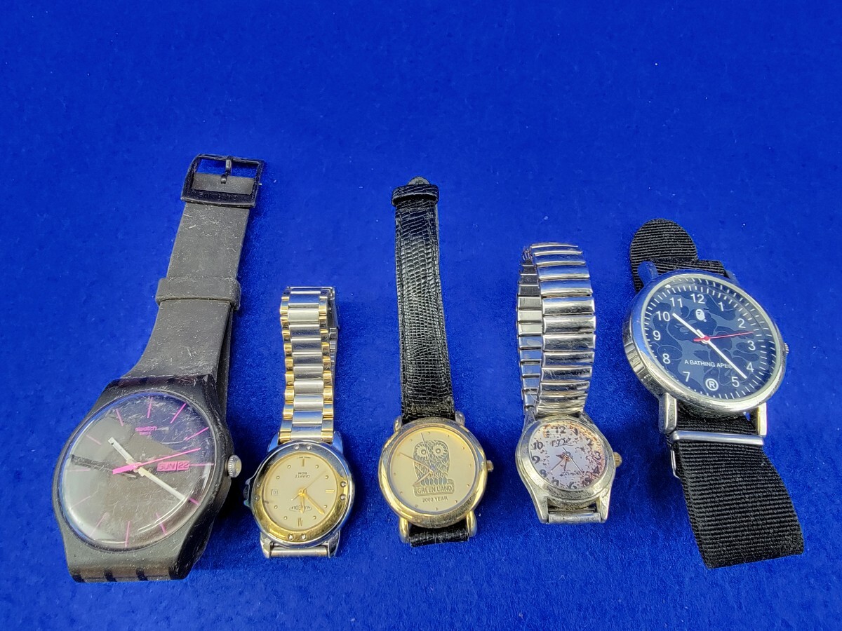 140 ジャンク品 部品取り Swatch AUREOLE GREENLAND Daniele A