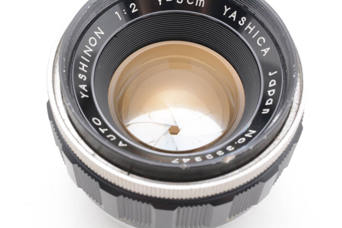 ヤシカ YASHICA AUTO YASHINON 5cm 50mm f2 M42マウント MF 一眼 ヤシカ YASHICA AUTO YASHINON 5cm 50mm f2 M42マウント MF 一眼