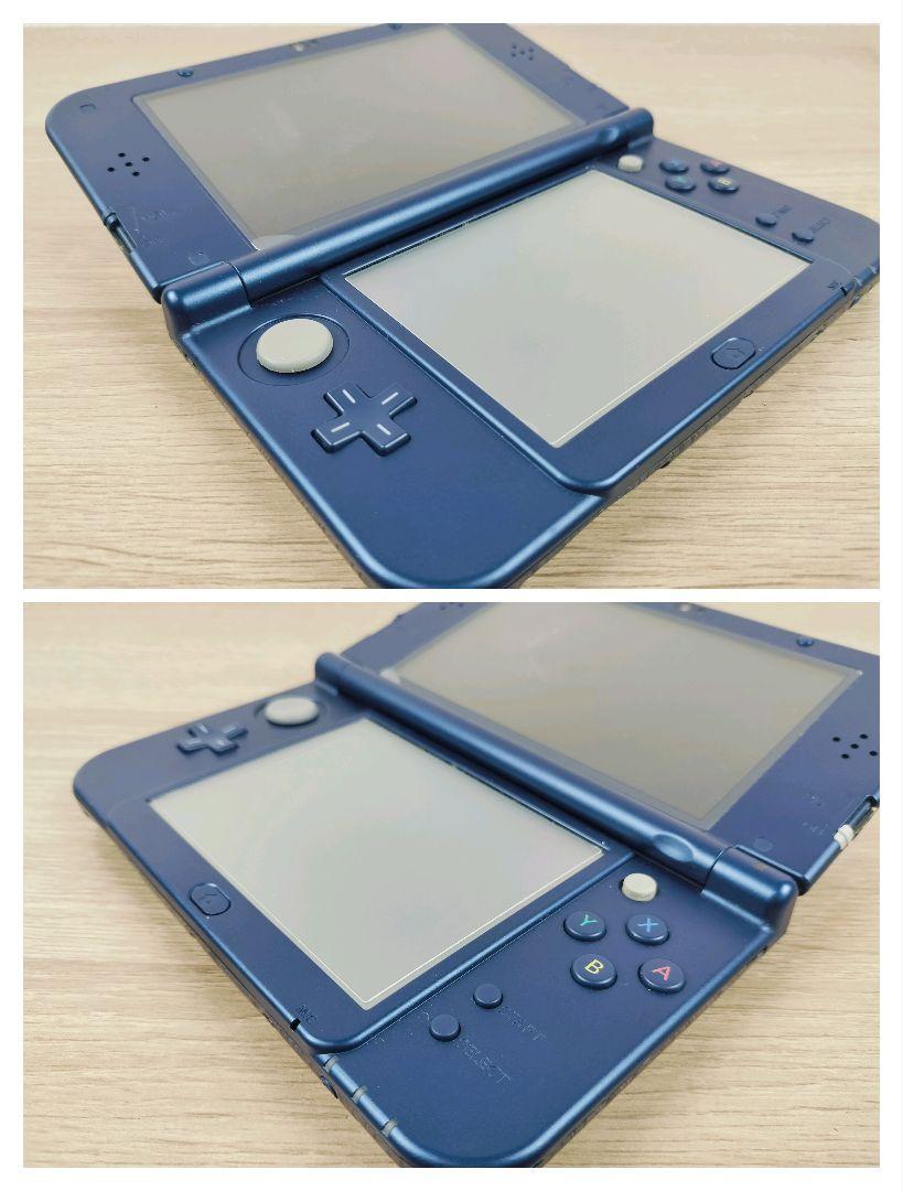 美品 New ニンテンドー 3DS LL メタリックブルー 上画面IPS液晶 美品 New ニンテンドー 3DS LL メタリックブルー 上画面IPS液晶