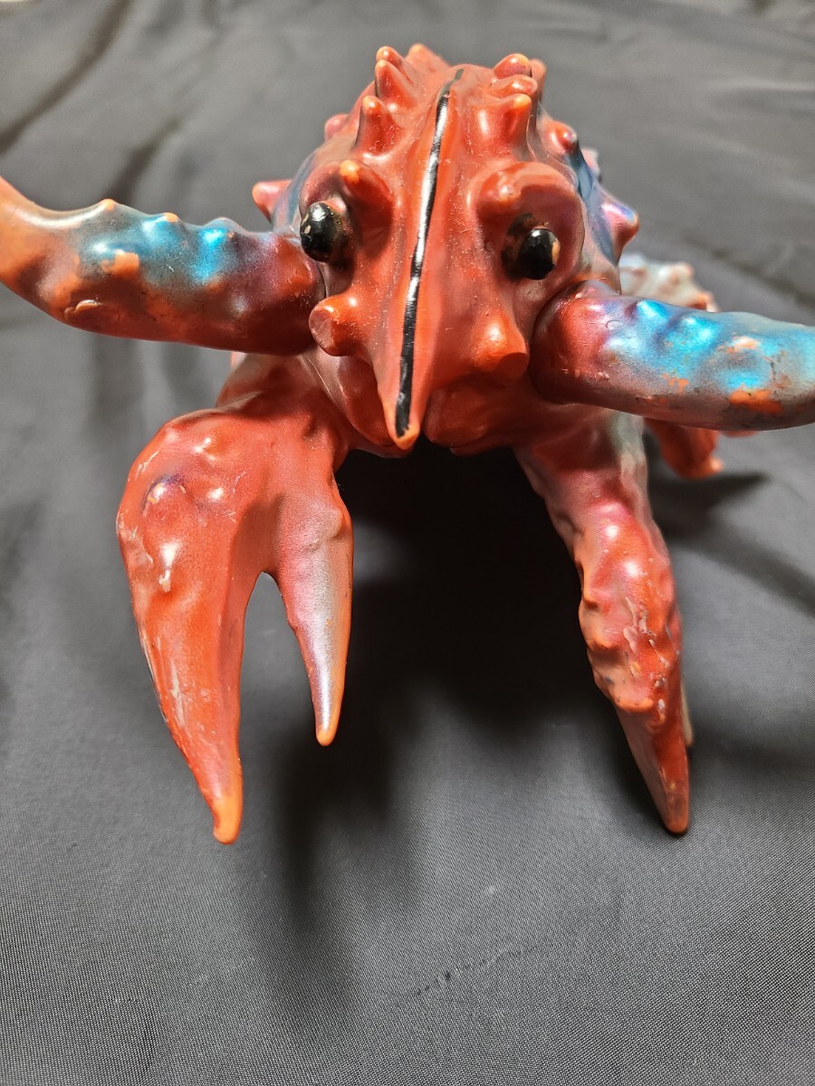 ソフビ マルサン エビラ 当時物 ブルマァク 東宝 エクスプラス ソフビ マルサン エビラ 当時物 ブルマァク 東宝 エクスプラス