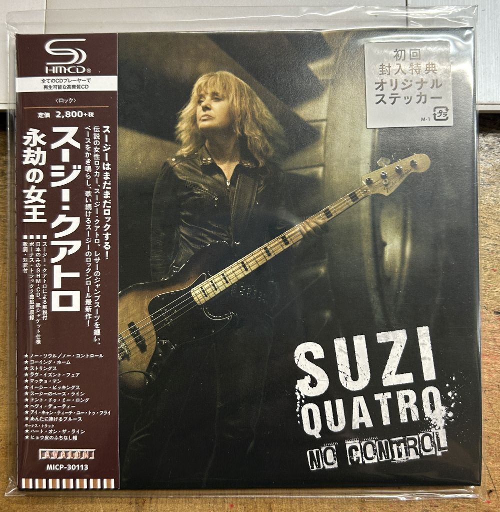 スージー・クアトロ／永劫の女王  紙ジャケ サンプル盤 SUZI QUATRO NO CONTROL MICP-30113