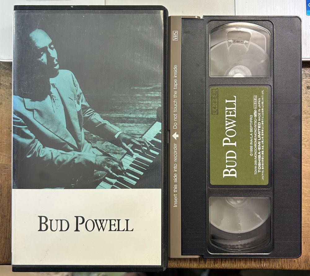バド?パウエル BUD POWELL 【中古 VHS ビデオ】 サンプル盤 TOVW-3181