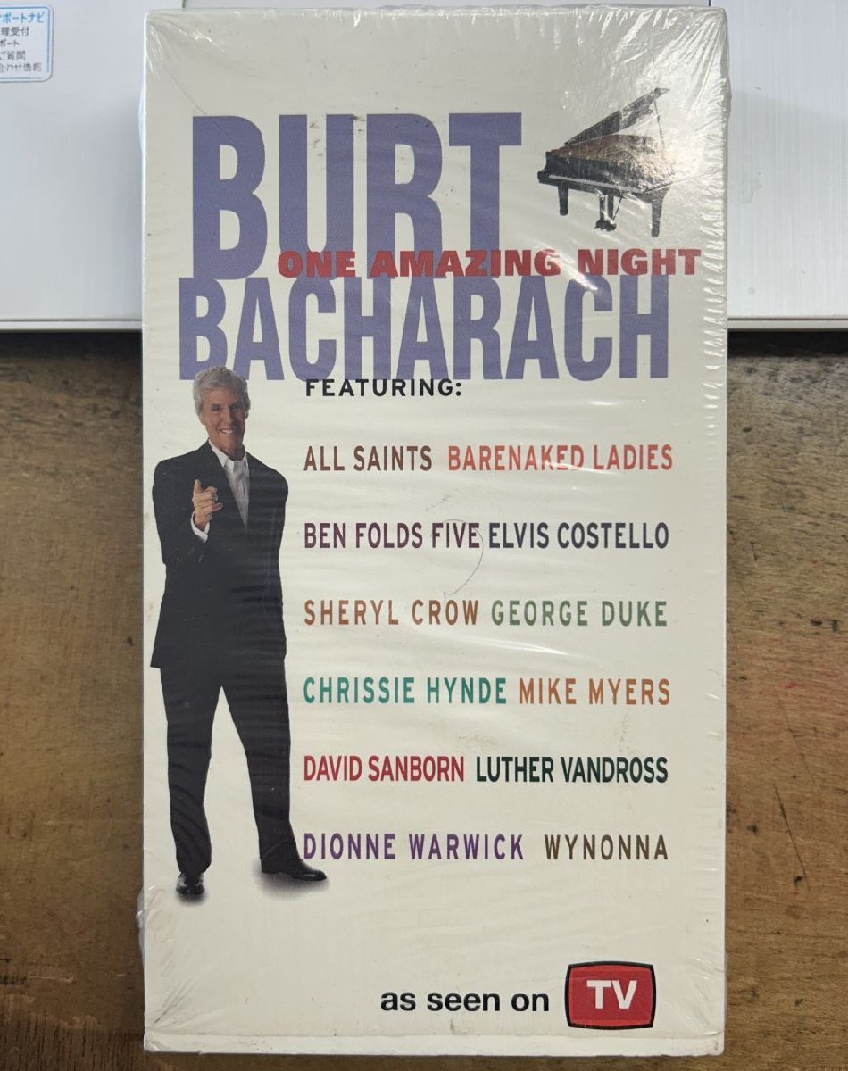 Burt Bacharach One Amazing Night 【中古 VHS ビデオ】 米盤(pán) バート?バカラック N2KV-10008