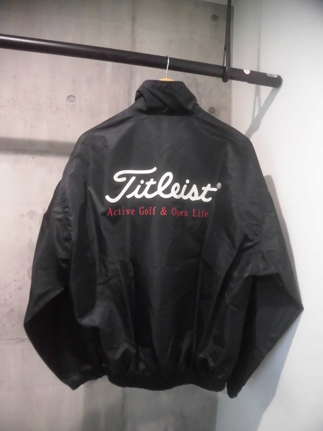 Titleist タイトリスト ロゴプリント ナイロン ジャケット L Titleist タイトリスト ロゴプリント ナイロン ジャケット L