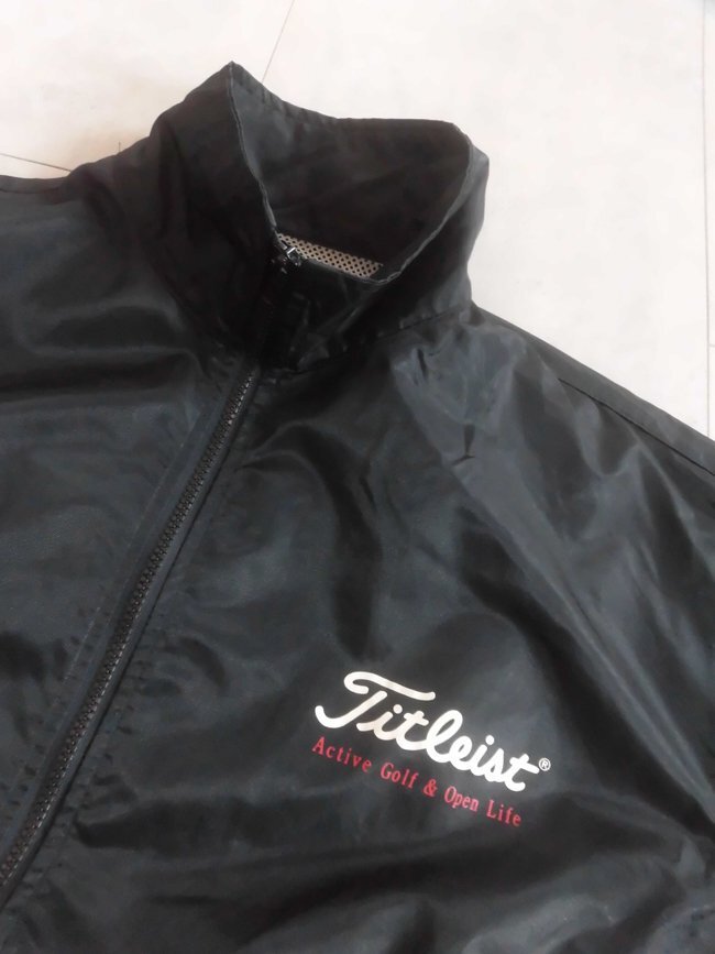 Titleist タイトリスト ロゴプリント ナイロン ジャケット L Titleist タイトリスト ロゴプリント ナイロン ジャケット L