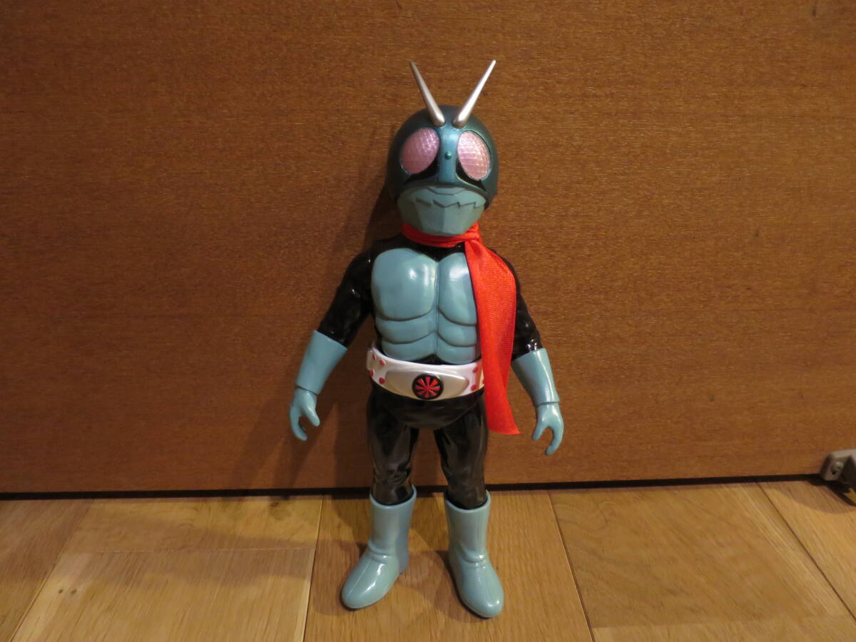 メディコムトイ 東映レトロソフビコレクション 仮面ライダー旧1号 ジャンボサイズ 新品