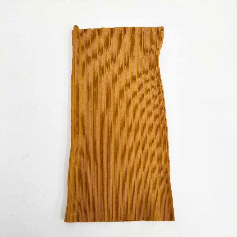 美品】pleats please スヌード マフラー プリーツ グレー PLEATS