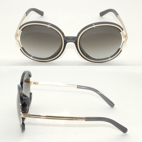 在庫処分 国内正規品 Chloe クロエ サングラス CE711SA 036 クリアダークグレー レディース アジアンフィット_画像2