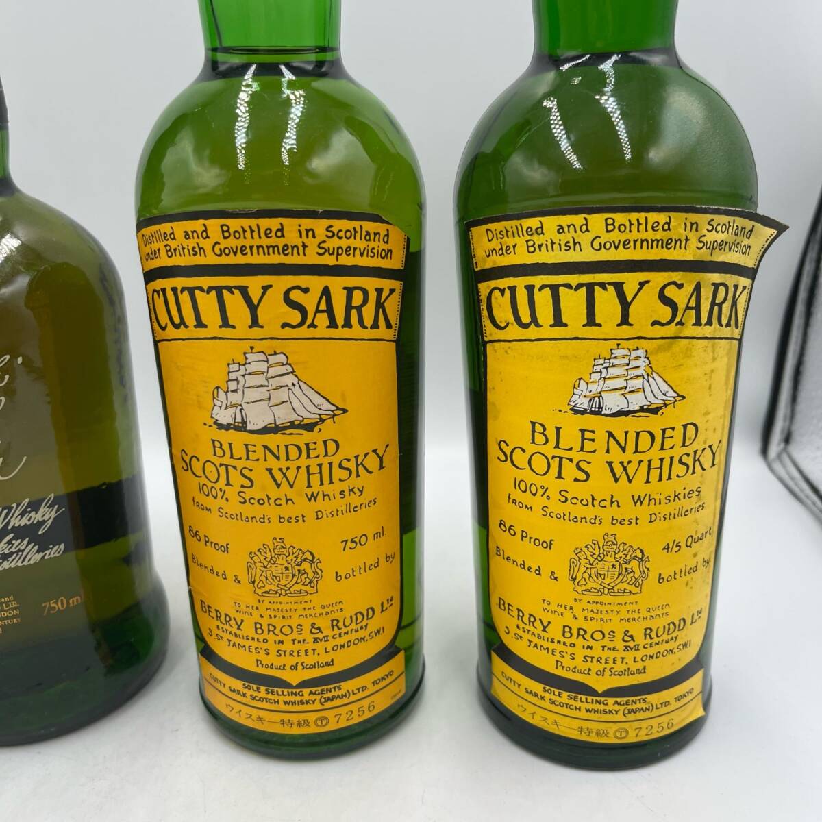 C921☆未開栓 CUTTY SARK カティサーク 4点 まとめ商品・酒 容量