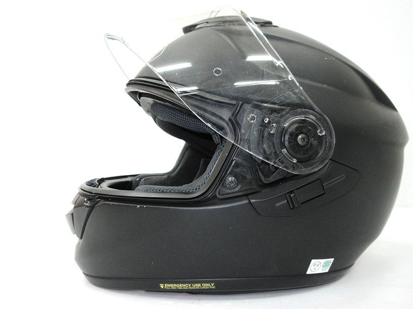 中古現(xiàn)狀 ショウエイ GT-Air サイズL フルフェイスヘルメット マットブラック 艶消し黒 SHOEI 2019年制