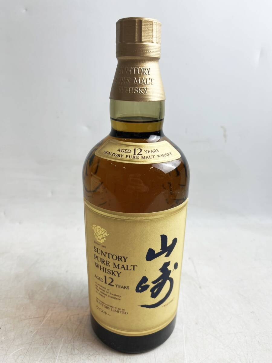 未開栓 山崎 SUNTORY PURE MALT サントリー ピュアモルト 未開栓 山崎 SUNTORY PURE MALT サントリー ピュアモルト