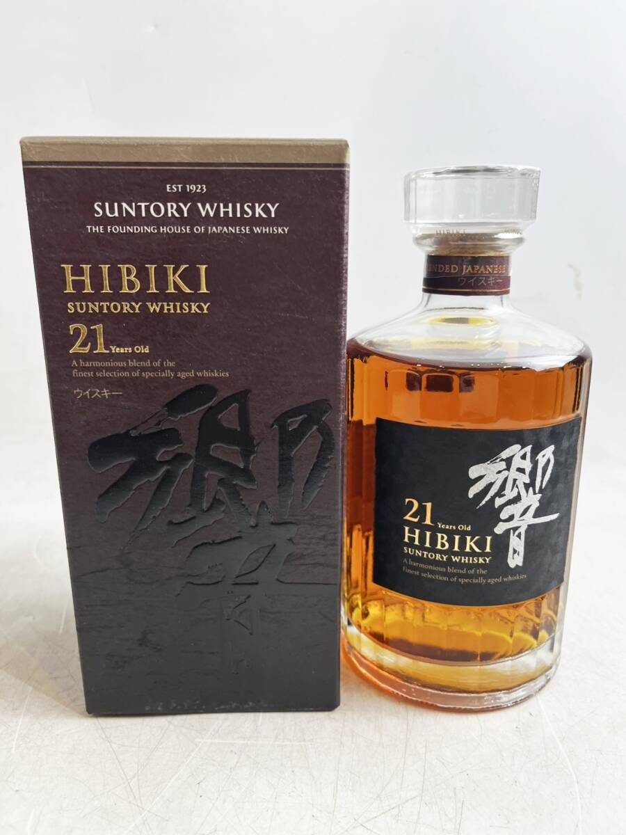 未開栓 響 Suntory サントリー ウィスキー 21年 43度 700ml 重さ 未開栓 響 Suntory サントリー ウィスキー 21年 43度 700ml 重さ
