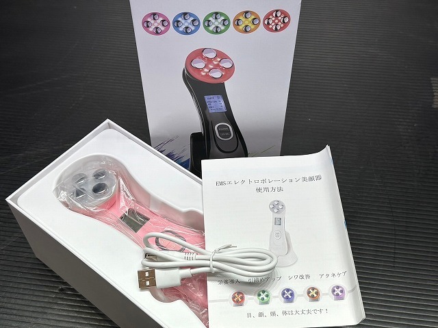 S68☆【新品未使用品】美顔器 EMSエレクトロポレーション イオン S68☆【新品未使用品】美顔器 EMSエレクトロポレーション イオン