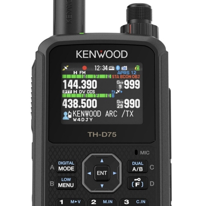 TH-D75受信改造済みモデル ■CQオームオリジナル液晶保護シート&カラーシールプレゼント■ 今なら徹底解説集をプレゼント!_画像3